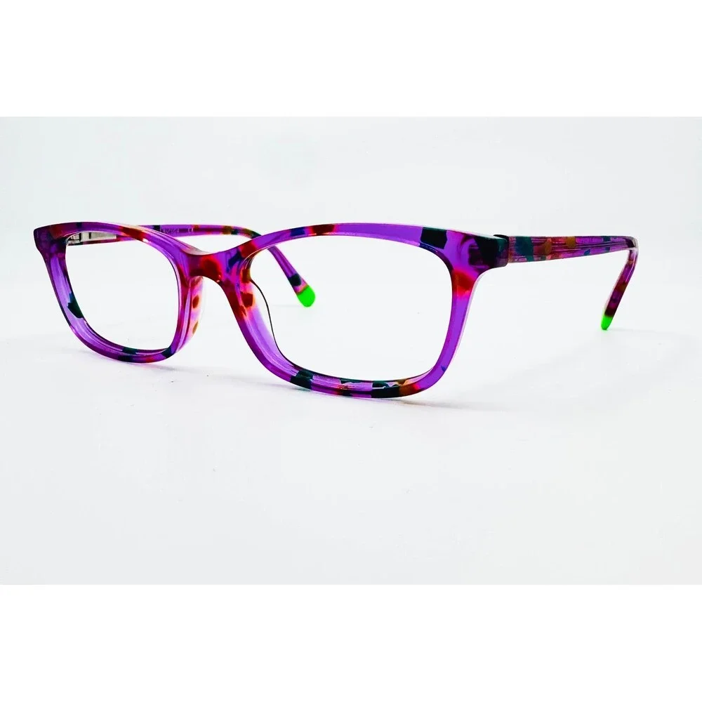db4k Cupcake Eyeglass Frames Kids Purple Multi Tortoise 46-15-125